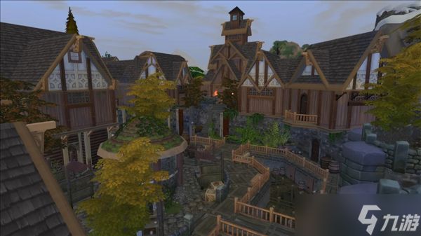 玩家耗时一年在《模拟人生4》中完美还原《上古卷轴5》经典城市