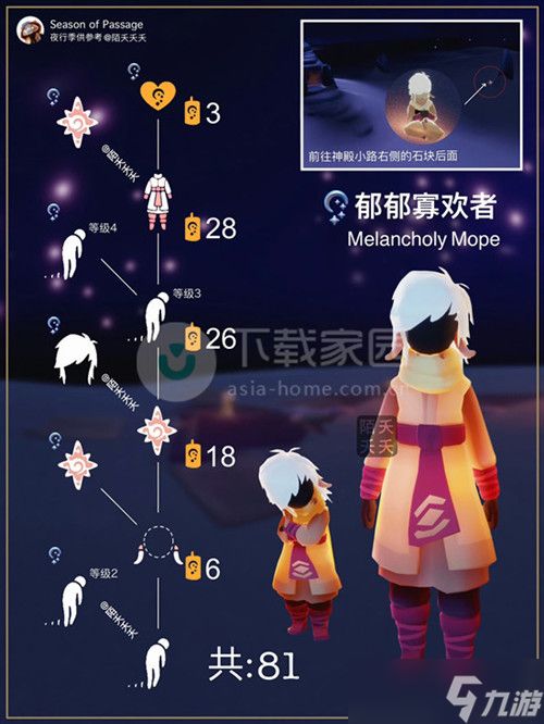 光遇忧郁自艾者复刻攻略