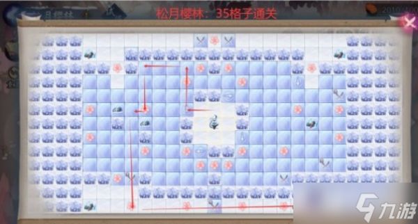 阴阳师松月樱林35步通关路线怎么走