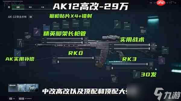 三角洲行动S7AK12改枪方案