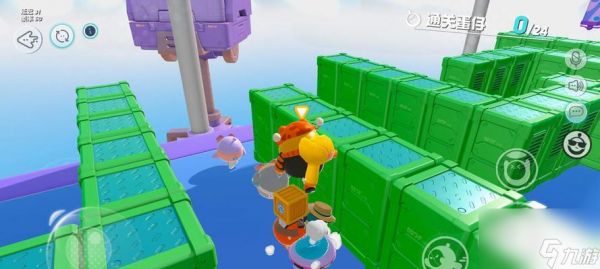 探秘蛋仔派对波涛迷宫(玩转波涛迷宫)