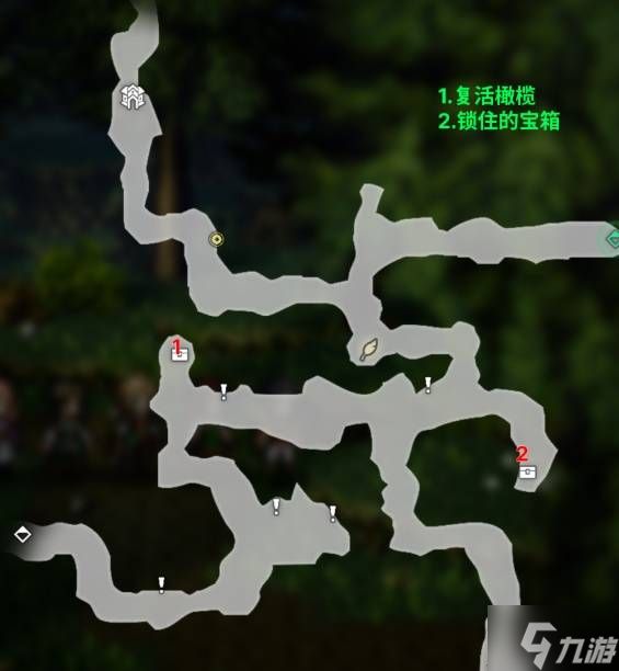 《八方旅人0》瓦洛雷林道宝箱全收集 瓦洛雷林道宝箱位置一览