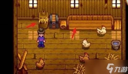 星露谷物语谷仓草