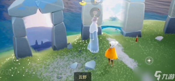 光遇云野怎么才能遇到萌新