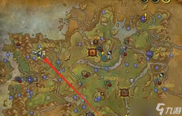 魔兽世界比尔亚达拉斯位置指南？