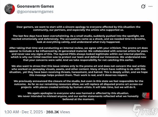 Steam新游上线一日遭斩杀！背后AI争议引爆玩家怒火