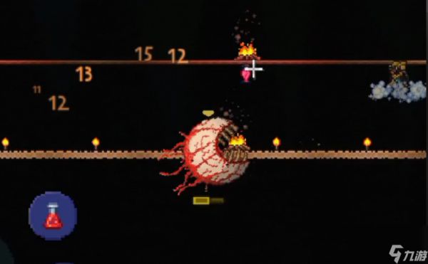 泰拉瑞亚克眼球打什么掉