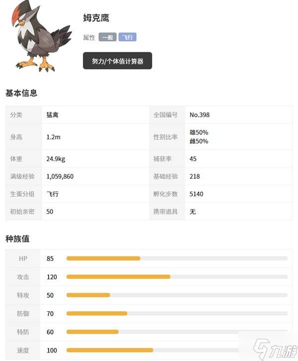 《宝可梦传说ZA》姆克鹰及Mega形态介绍 超级姆克鹰种族值一览