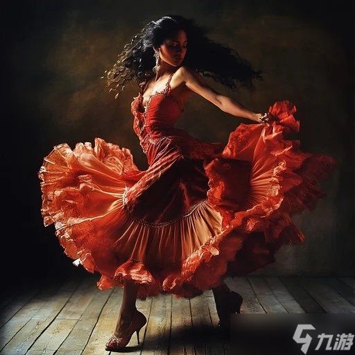 《怪物猎人:荒野》刺花蜘蛛原画 哥特风裙底藏花海