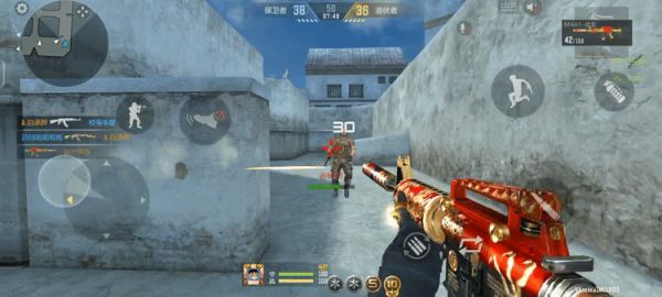 怀旧模式地图解析,CF手游团队模式-营地进攻路线与武器推荐