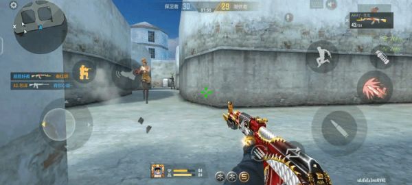 怀旧模式地图解析,CF手游团队模式-营地进攻路线与武器推荐