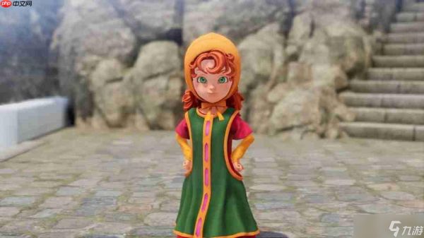 可爱女主角！《勇者斗恶龙7》重制版角色介绍：玛丽贝尔