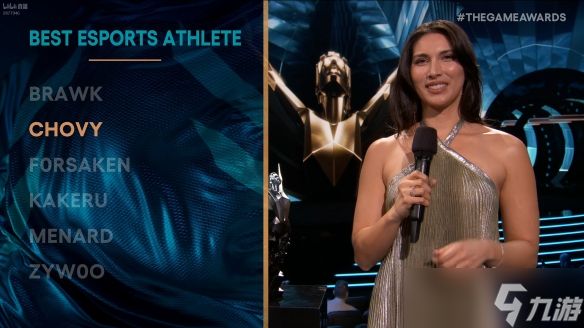 TGA25:由韩国英雄联盟选手Chovy获得最佳电竞选手!