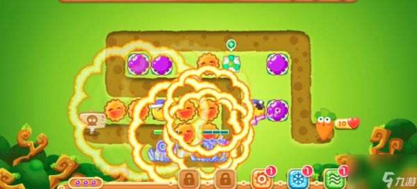 保卫萝卜主线关卡16关怎么过