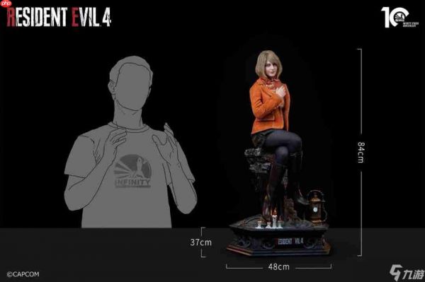栩栩如生!《生化危机4》艾什莉1:2比例雕像开启预购