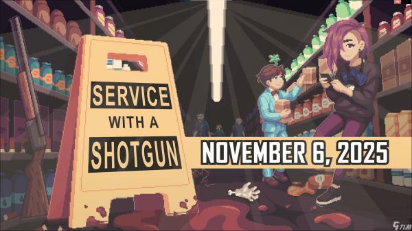 打工仔极限！《Service with a Shotgun》末日下的极限单人夜班 接客诉还要力抗僵尸