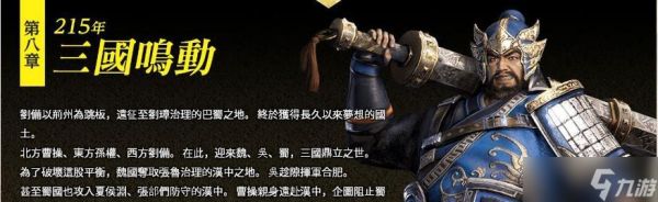 真三国无双8蜀国攻略(征战三国)