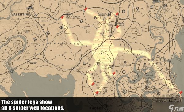 荒野大镖客2七年未解之谜：蜘蛛梦隐藏任务全线索揭秘