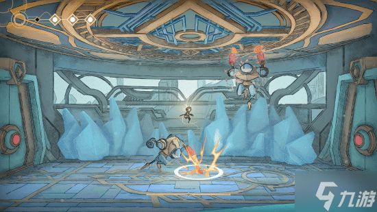 唯美类银河城《秘奥:秘宇奥忆》定档1月21日:水彩手绘风 探索腐朽方舟