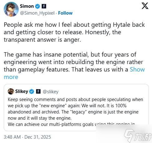 引擎重构起死回生是奇迹?开发者：一度所有功能全坏