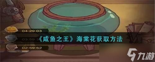 海棠花在咸鱼之王中的关键作用与获取策略