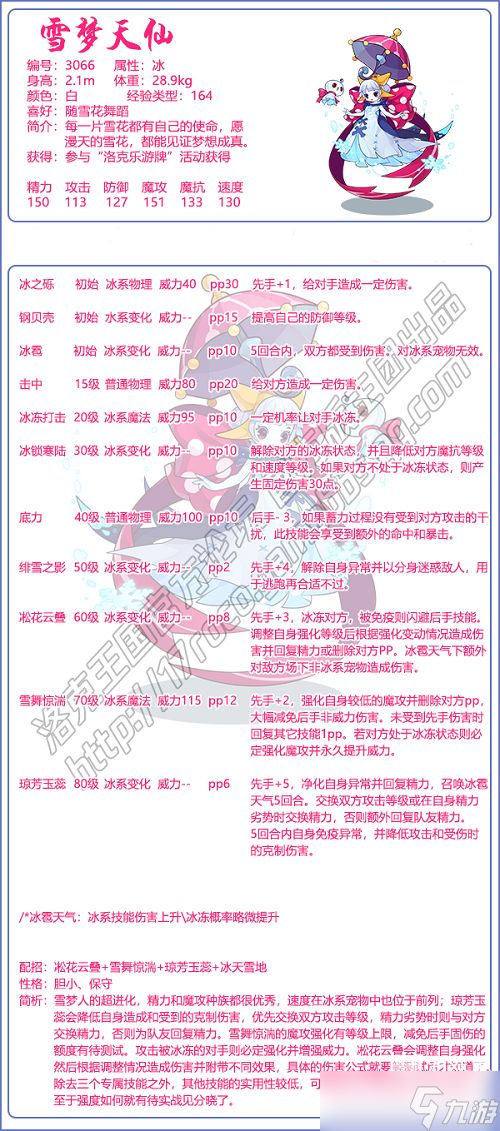 洛克王国雪梦天仙配招全攻略：最强搭配与实战技巧