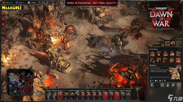 《战锤40K：战争黎明4》CG预告 展示兽人阵营