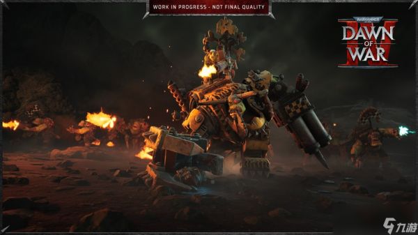 《战锤40K：战争黎明4》CG预告 展示兽人阵营