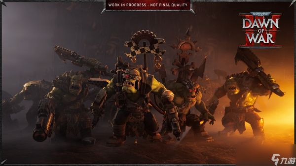 《战锤40K：战争黎明4》CG预告 展示兽人阵营