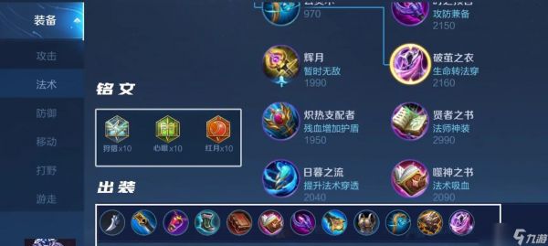 王者荣耀露娜出装攻略（露娜怎么出装）