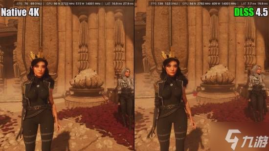 DLSS 4.5太强了!《光与影》性能模式画质接近原生4K