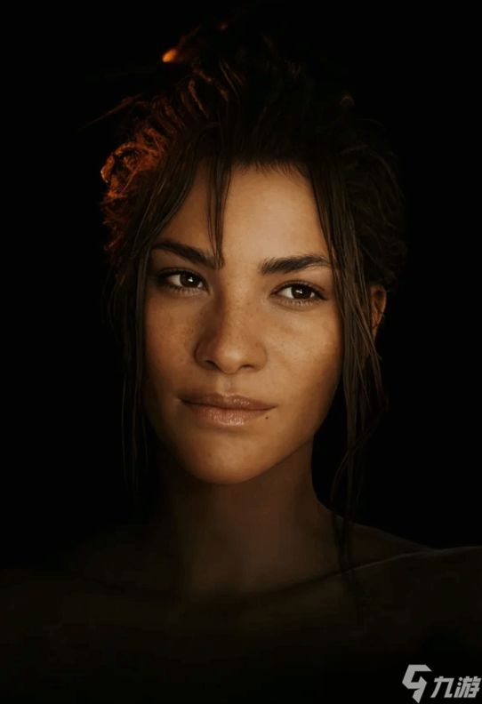 玩家为《赛博朋克2077》女角色卸妆:素颜好像更美了!