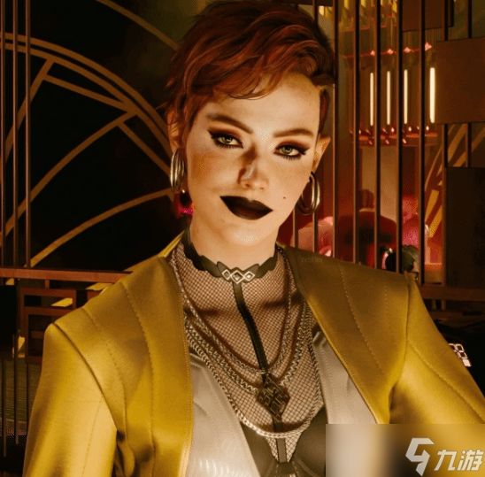 玩家为《赛博朋克2077》女角色卸妆:素颜好像更美了!