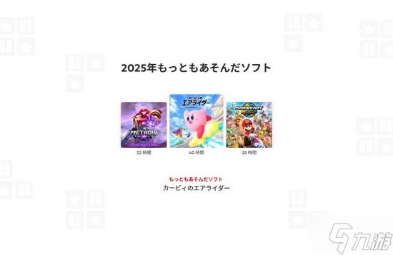 任天堂发布2025年回顾！历年最晚一次