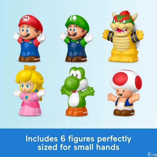 任天堂“My Mario”玩具系列新增三款费雪玩具套装