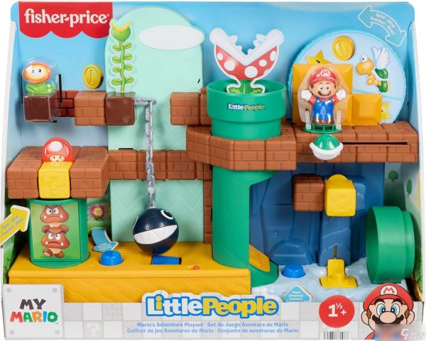 任天堂“My Mario”玩具系列新增三款费雪玩具套装