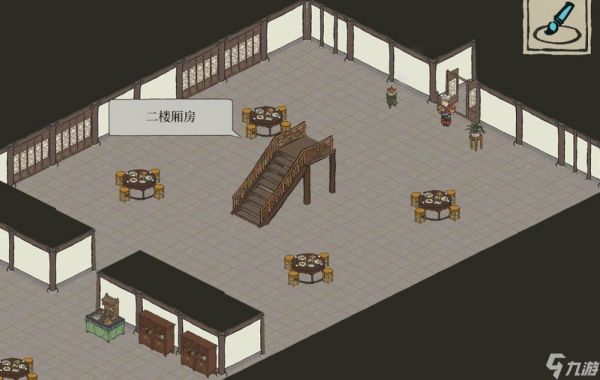 江南百景图桃花村宝库进入方法：八珍馆二楼怎么进