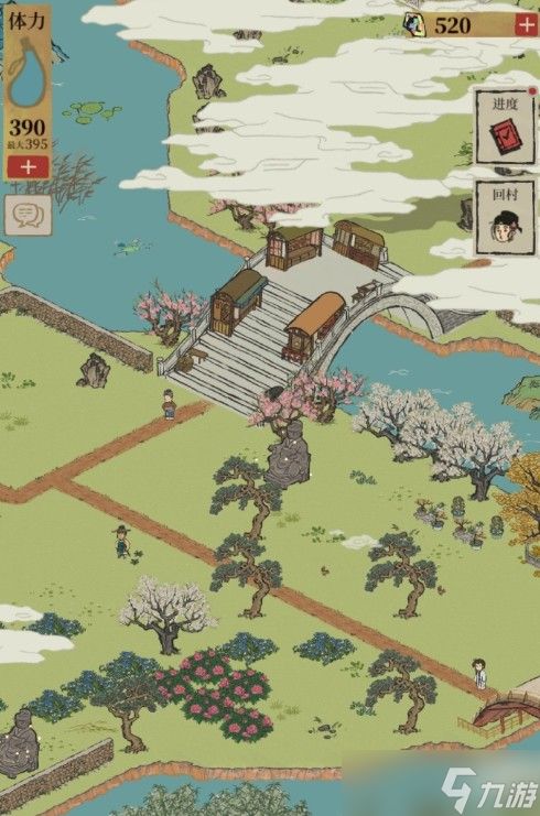 江南百景图桃花村铲子地点全攻略