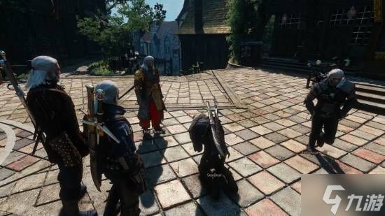 《巫师3》多人模式MOD来了！女术士打桩机组队逛街