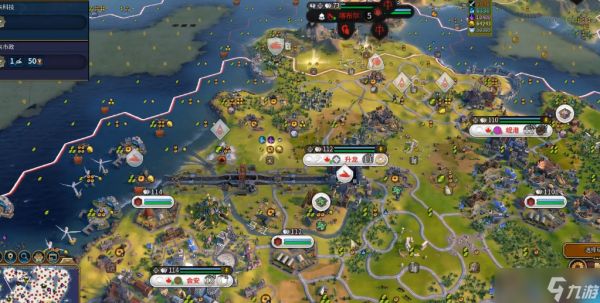 文明6内陆湖的船如何出去