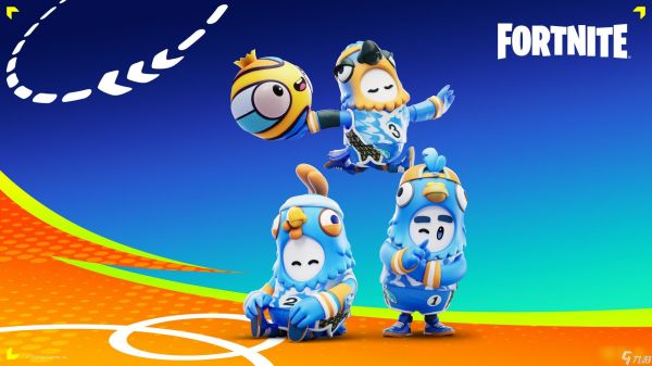 《堡垒之夜》上线限时糖豆人模式“皇冠大乱斗”，融合篮球、足球与障碍赛玩法