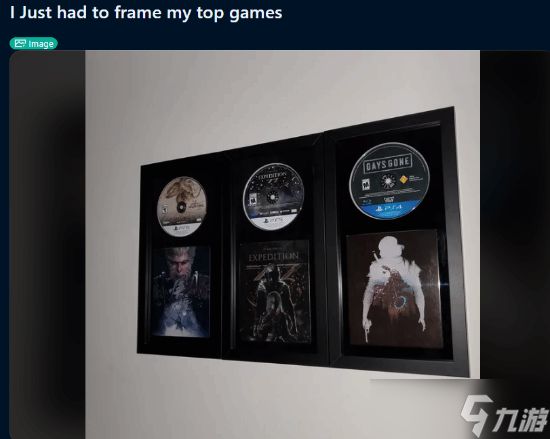 玩家将黑神话等三款游戏装裱上墙引热议