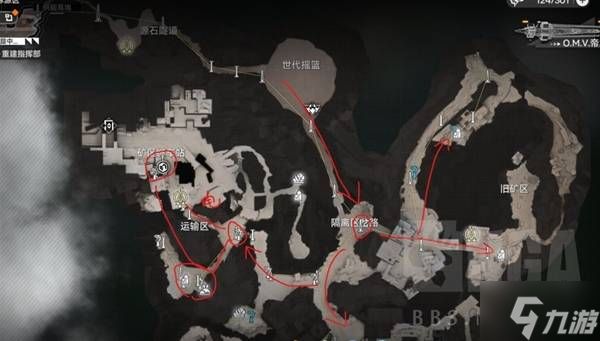 《明日方舟终末地》采石场与矿脉源区拉电线路参考