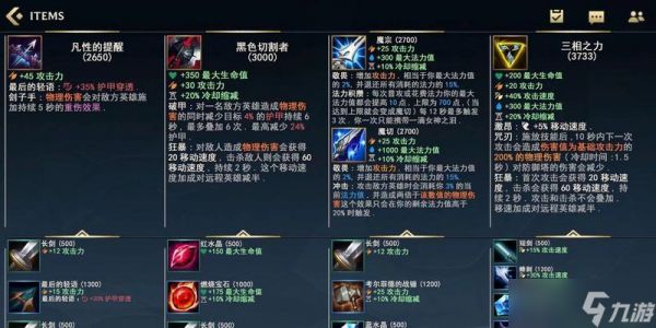 巨魔在英雄联盟中应该带什么装备?装备选择有何技巧?