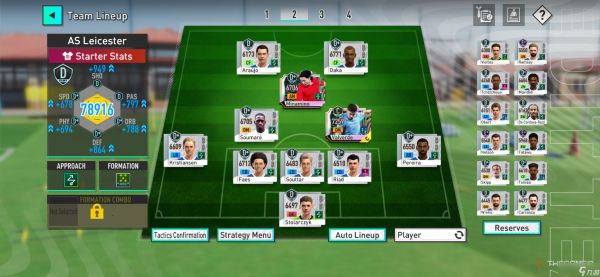 《世嘉足球俱乐部经理》（Sega Football Club Champions）最佳阵型推荐