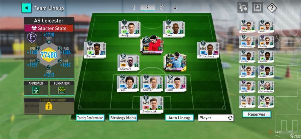 《世嘉足球俱乐部经理》（Sega Football Club Champions）最佳阵型推荐