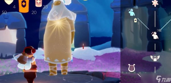 光遇中如何让星星回到天空