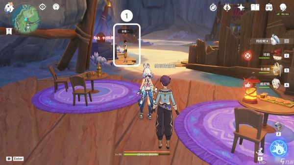 原神度假村隐藏成就与三个宝箱攻略