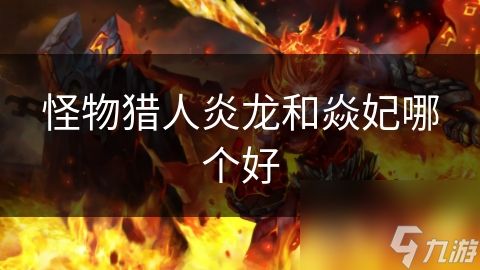 怪物猎人炎龙和焱妃哪个好