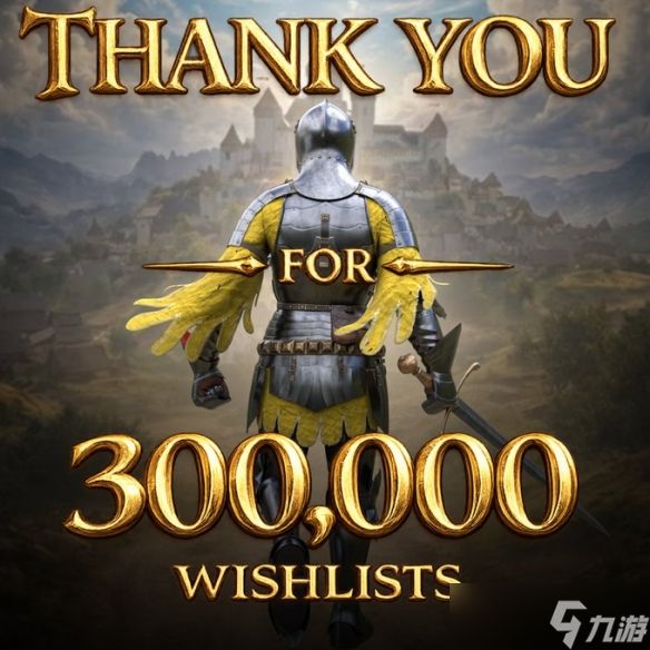 《骑士之路》愿望单突破30万！官方发长文致谢玩家